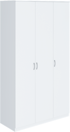 Распашной шкаф Осло М01 (Белый) в Уфе - изображение