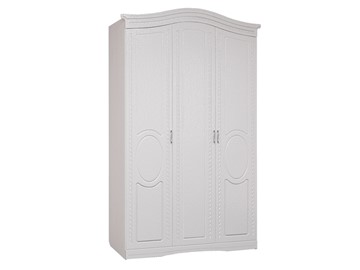 Шкаф трехдверный Гертруда, М2, белая лиственница/ясень жемчужный в Стерлитамаке - предосмотр