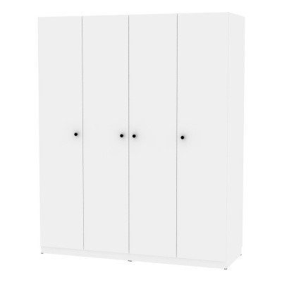 Шкаф четырехдверный Arvid H240 (Белый) в Стерлитамаке - изображение