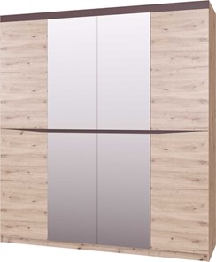 Шкаф четырехдверный Тиана ШР-4 (С зеркалом) в Салавате