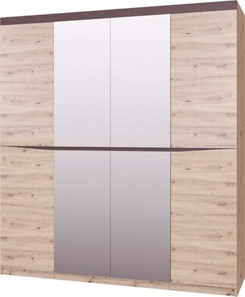 Шкаф четырехдверный Тиана ШР-4 (С зеркалом) в Салавате - изображение