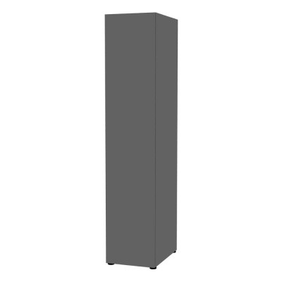 Шкаф однодверный Erik H309 (Графит) в Стерлитамаке - изображение