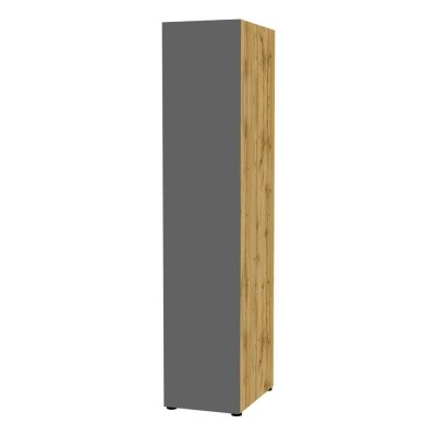 Шкаф 1-дверный Erik H314 (ДВ-Графит) в Стерлитамаке - изображение