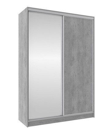 Шкаф 1600 Домашний Зеркало/ЛДСП, Atelier светлый в Стерлитамаке - изображение