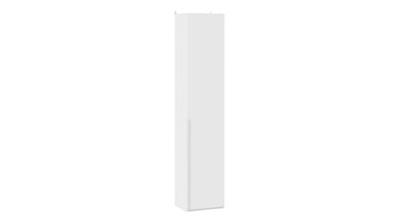Шкаф для белья Порто (366) СМ-393.07.211 (Белый жемчуг/Белый софт) в Салавате