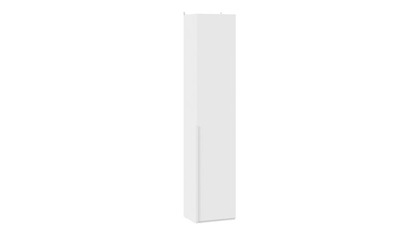 Шкаф для белья Порто (366) СМ-393.07.211 (Белый жемчуг/Белый софт) в Уфе - изображение
