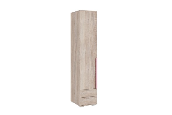 Шкаф-пенал распашной Лайк 54.01, дуб мария/роуз в Стерлитамаке - изображение