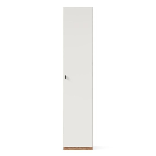 Шкаф-пенал Бари Дуб Золотой/Белый ЛД 698.170 в Стерлитамаке - изображение 1