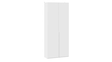 Шкаф для одежды Порто (366) СМ-393.07.223 (Белый жемчуг/Белый софт) в Уфе - предосмотр