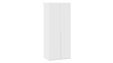 Двустворчатый шкаф Порто (580) СМ-393.07.003 (Белый жемчуг/Белый софт) в Уфе - предосмотр