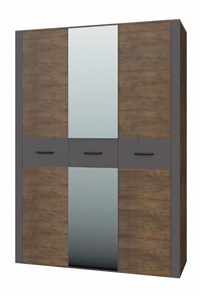 Шкаф трехдверный Куба ШР-3 (С зеркалом) в Уфе