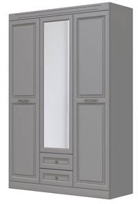 Шкаф трехдверный в спальню Олимп ШР-3 (антрацит) 1 зеркало в Салавате