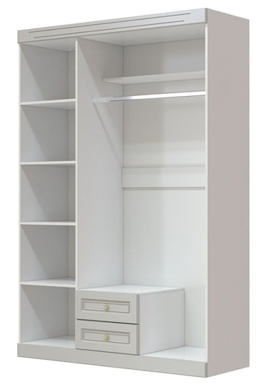 Шкаф трехдверный в спальню Олимп ШР-3 (Фисташковый) 1 зеркало в Стерлитамаке - изображение 1