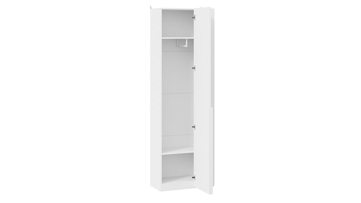 Шкаф для одежды Порто (366) СМ-393.07.231 (Белый жемчуг/Белый софт) в Уфе - изображение 2