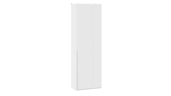 Шкаф для одежды Порто (366) СМ-393.07.231 (Белый жемчуг/Белый софт) в Стерлитамаке - изображение