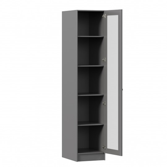 Шкаф одностворчатый  Амели (Оникс Серый)  ЛД 642.870 в Стерлитамаке - изображение 1
