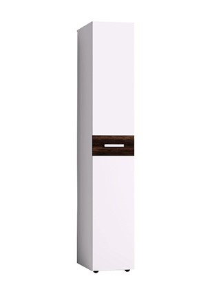 Шкаф Норвуд 55, Белый-Орех шоколадный в Стерлитамаке - изображение