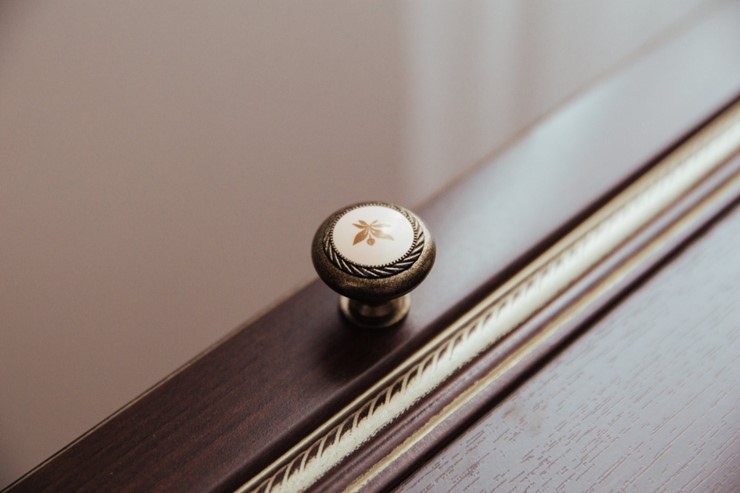 Угловой шкаф-стеллаж Беатрис М14 правый (Орех Гепланкт) в Салавате - изображение 2