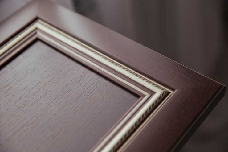 Угловой шкаф-стеллаж Беатрис М14 правый (Орех Гепланкт) в Стерлитамаке - изображение 1