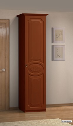 Шкаф-пенал Ивушка-5, цвет Итальянский орех в Стерлитамаке - изображение