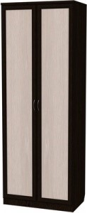 Шкаф двухстворчатый 101 со штангой,цвет Венге в Стерлитамаке - изображение