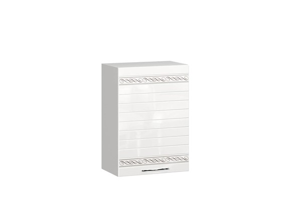 Кухонный шкаф Анастасия 500 008.081.000 белый глянец в Стерлитамаке - изображение
