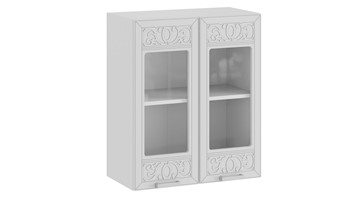 Навесной кухонный шкаф Долорес 1В6С (Белый/Сноу) в Стерлитамаке