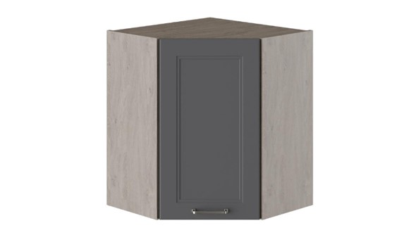 Шкаф на кухню Одри угловой ВУ45_72-(40)_1ДР (Серый) в Стерлитамаке - изображение