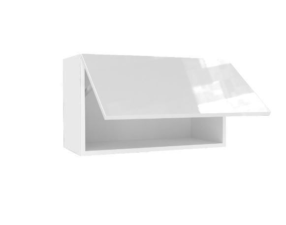 Шкаф кухонный 600 горизонтальный, Шервуд, ЛД 281.710.000.171, белый/белый глянец в Стерлитамаке - изображение 1