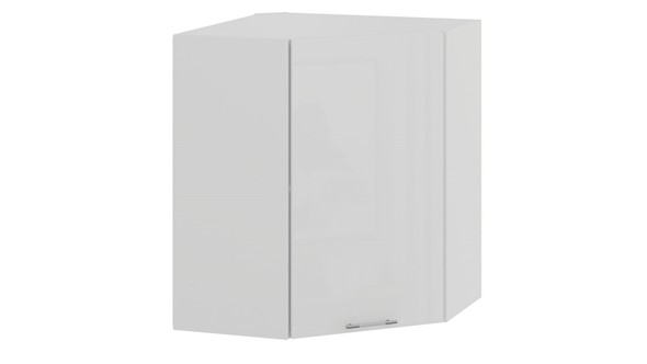 Угловой шкаф на кухню Весна 1В6У (Белый/Белый глянец) в Стерлитамаке - изображение