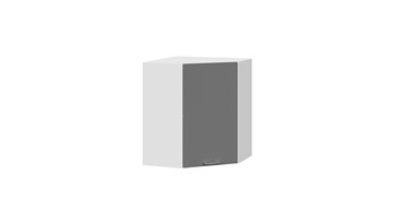 Кухонный угловой шкаф Габриэлла 1В6У (Белый/Титан) в Салавате
