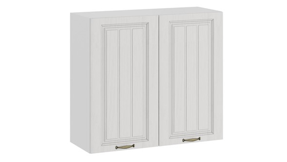 Навесной шкаф Лина 1В8 (Белый/Белый) в Стерлитамаке - изображение