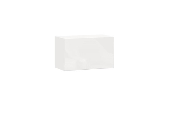 Шкаф кухонный 600 горизонтальный, Шервуд, ЛД 281.710.000.171, белый/белый глянец в Стерлитамаке - изображение