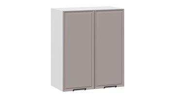Кухонный навесной шкаф Белладжио 1В6 (Белый, Софт капучино) в Стерлитамаке - предосмотр