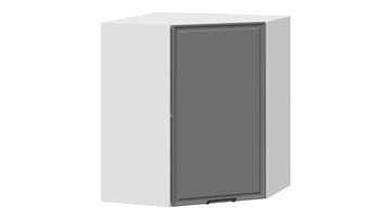 Кухонный шкаф Белладжио 1В6У (Белый, Софт графит) в Стерлитамаке