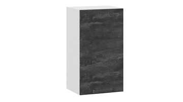 Навесной кухонный шкаф Детройт 1В4 (Белый/Угольный Камень) в Салавате