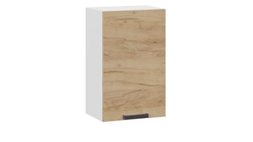 Навесной кухонный шкаф Детройт 1В45 (Белый/Дуб Крафт золотой) в Стерлитамаке