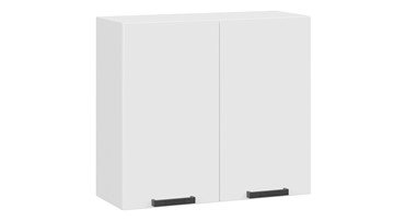 Навесной кухонный шкаф Детройт исп. 2 1В8 (Белый/Белый глянец) в Стерлитамаке