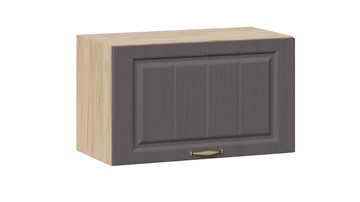 Кухонный навесной шкаф Лина 1В6Г (Дуб Крафт Золотой/Графит) в Уфе