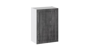 Кухонный навесной шкаф Прованс (Белый глянец/Санторини темный) В_72-50_1ДР в Стерлитамаке