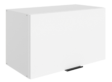 Шкаф навесной Стоун L600 Н360 (1 дв. гл.) (белый/джелато софттач) в Стерлитамаке
