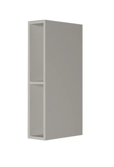 Навесной шкаф В7 15, Серый/Антрацит в Стерлитамаке - изображение 1