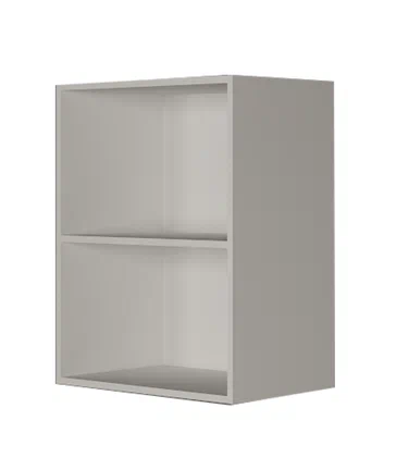 Навесной кухонный шкаф В7 60, Сатин/Белый в Стерлитамаке - изображение 1