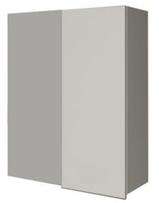 Навесной кухонный шкаф ВУП 960 Белое гладкое Ламарти/Антрацит в Стерлитамаке - предосмотр