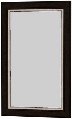 Навесное зеркало ЗП1, цвет Венге, 000026503 в Салавате - изображение
