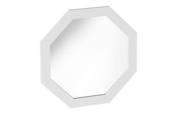 Зеркало настенное Калгари Дуб натуральный светлый/Белый матовый в Салавате