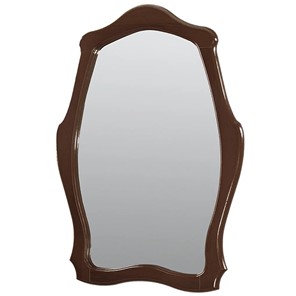 Зеркало настенное Элегия (орех) в Уфе