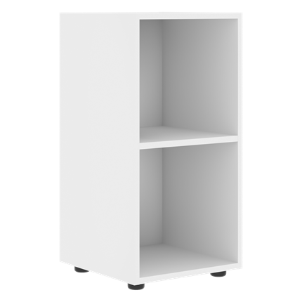 Низкий шкаф колонна FORTA Белый FLC 40 (399х404х801) в Стерлитамаке - изображение