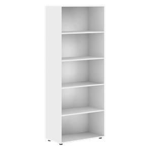 Широкий шкаф высокий FORTA Белый FHC 80 (798х404х1965) в Стерлитамаке