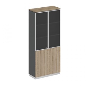 Шкаф для документов двери стекло Speech Cube (90x40x203.4) СИ 308 ДС АР ДС/ХР в Стерлитамаке